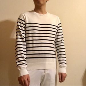 Uniqlo Breton Striped Cotton Sweater 
